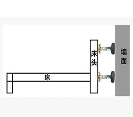防床响神器 床头防动器实木床吱吱响寝室床防摇床顶床器防床异响细节图