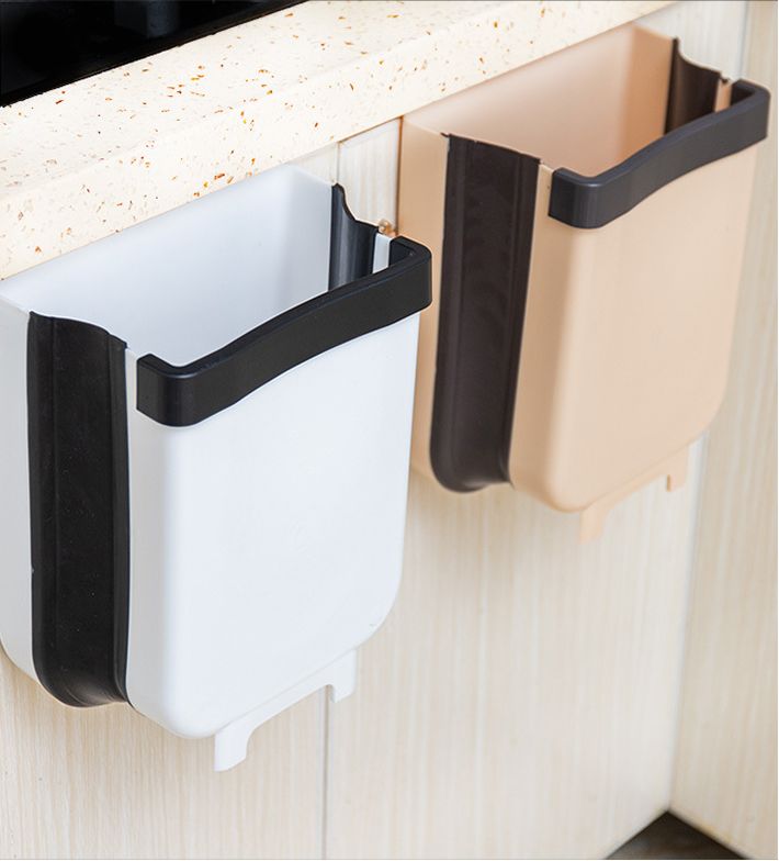 风帆餐具创意折叠垃圾桶产品图