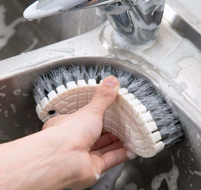 Plastic kitchen cooktop cleaning brush Cooktop sink brush Bathroom bathtub tile brush Bathroom floor brush