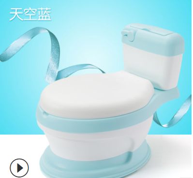 儿童坐便器/儿童仿真马桶/婴幼儿坐便器马桶产品图