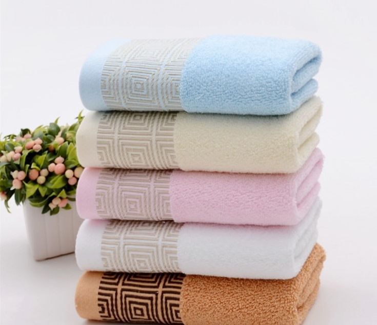 Sanjun Hui Zi towel, all-cotton jacquard cotton towel, thickened soft absorbent face towel for bathing, can be customized with logo embroidery details Picture