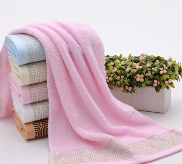 三俊 回字毛巾全棉提花棉毛巾冲凉洗澡加厚柔软吸水洗脸面巾可定制logo绣字