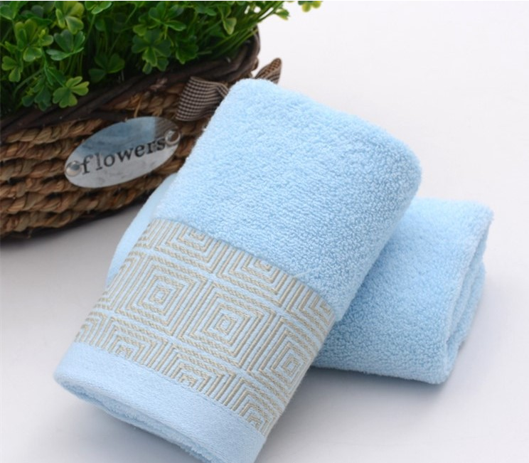Sanjun Hui Zi towel, all-cotton jacquard cotton towel, thickened soft absorbent face towel for bathing, can be customized with logo embroidery detail image 7