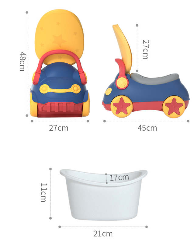 米可婴童用品有限公司MK1335汽车儿童马桶坐便器大号卡通男女宝宝便盆幼儿尿桶小孩厕所详情图3