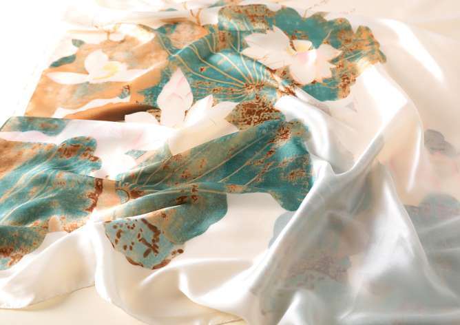 Silk Scarf Silk Scarf Women Fashion Everything Spring And Autumn 4