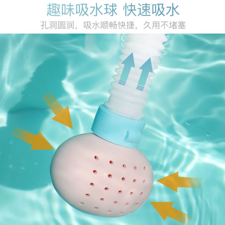 Baby bathroom sunflower showerhead, sunflower showerhead water play toy, bathroom bathtub showerhead toy detail image 4