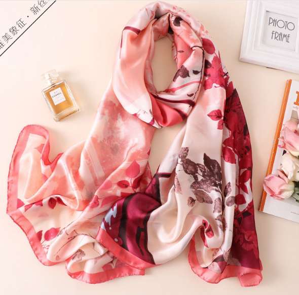 Silk Scarf Silk Scarf Women Fashion Everything Spring And Autumn 2
