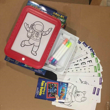 Children's intelligence Shining, three-dimensional brain development toy, multi-functional doodle drawing board, Smart Benefit Drawing board detail image 2