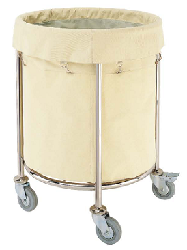 Guest room linen cart detail image 2