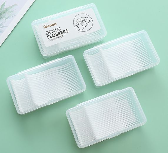 Deep cleaning toothpick stick, teeth care flat thread, portable four-box set, only for export sales only for export sales only for export sales