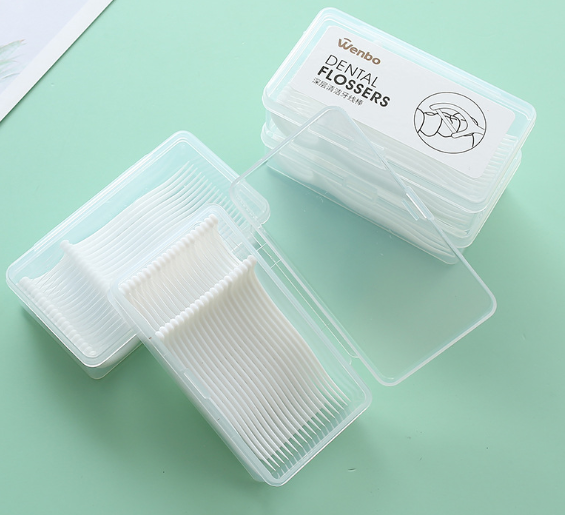 Deep cleaning toothpick stick, teeth care flat thread, portable four-box set, only for export sales only for export sales only for export sales detail image 2