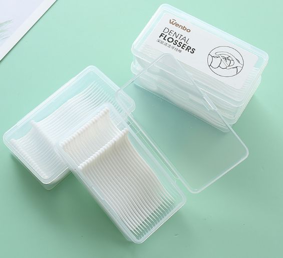 Deep cleaning toothpick stick, teeth care flat thread, portable four-box set, only for export sales only for export sales only for export sales details Picture
