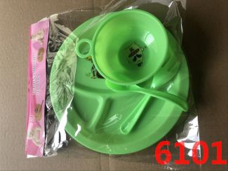 ZH-6101 Children's practice bowl Baby practice bowl cutlery baby eat rice bowl
