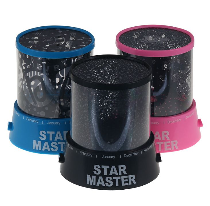 LED starry night projector colorful night light sleeping light creative gift stalls supply novelty hot sale