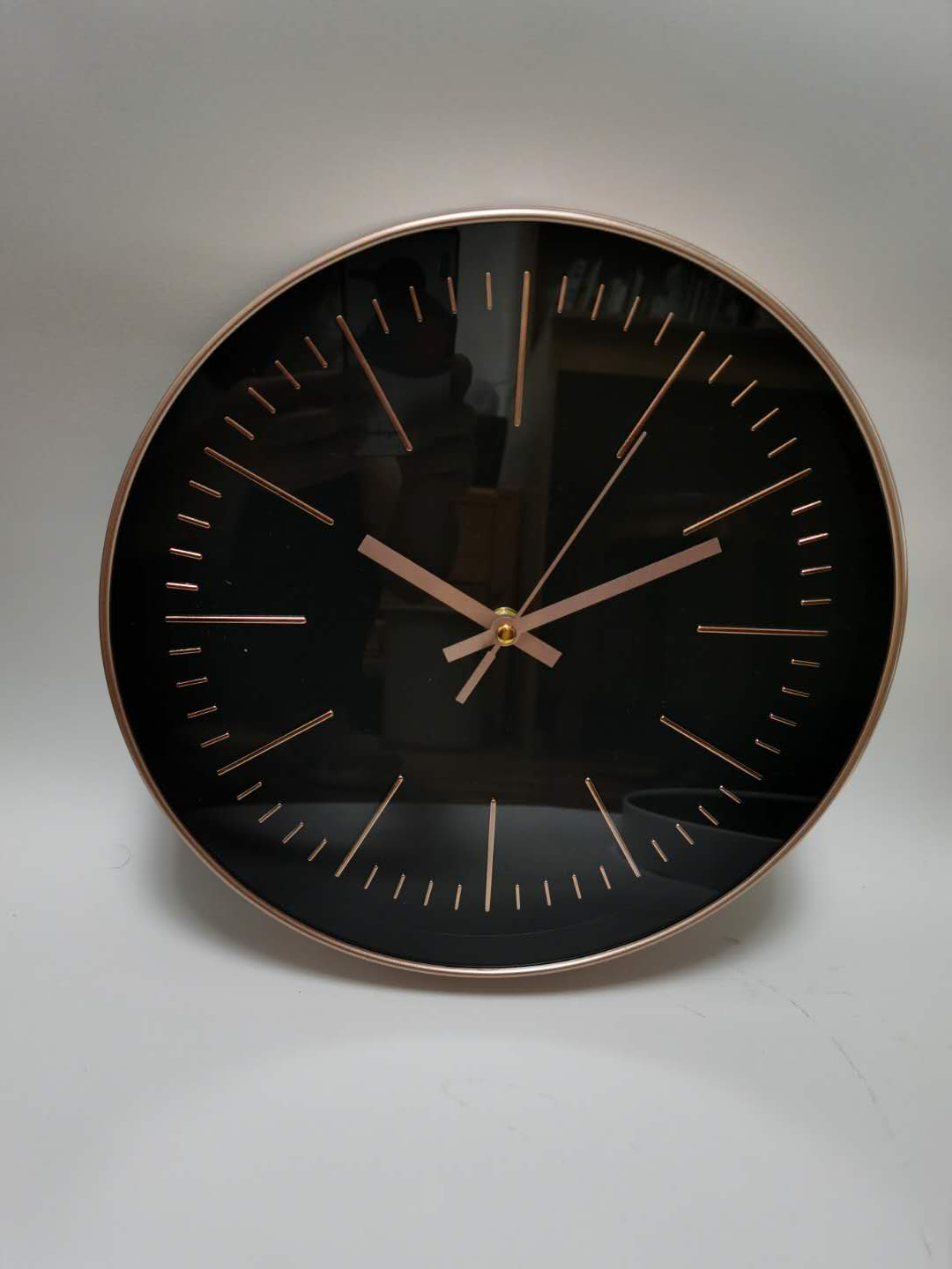 25cm北欧创意钟表简约现代立体数字时钟静音客厅卧室挂表装饰钟表时尚挂钟详情图9