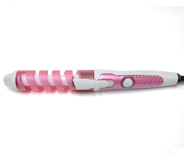 Anti-perm spiral curling iron Curling iron electric curling iron Electric rod Large pear hair dresser curling rod Application Scenario