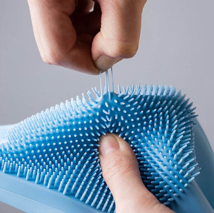 Silicone dishwashing gloves are waterproof and heat-resistant. They are a magic household cleaning and dishwashing tool in winter. They are suitable for both men's and women's POTS in the kitchen Application Scenario