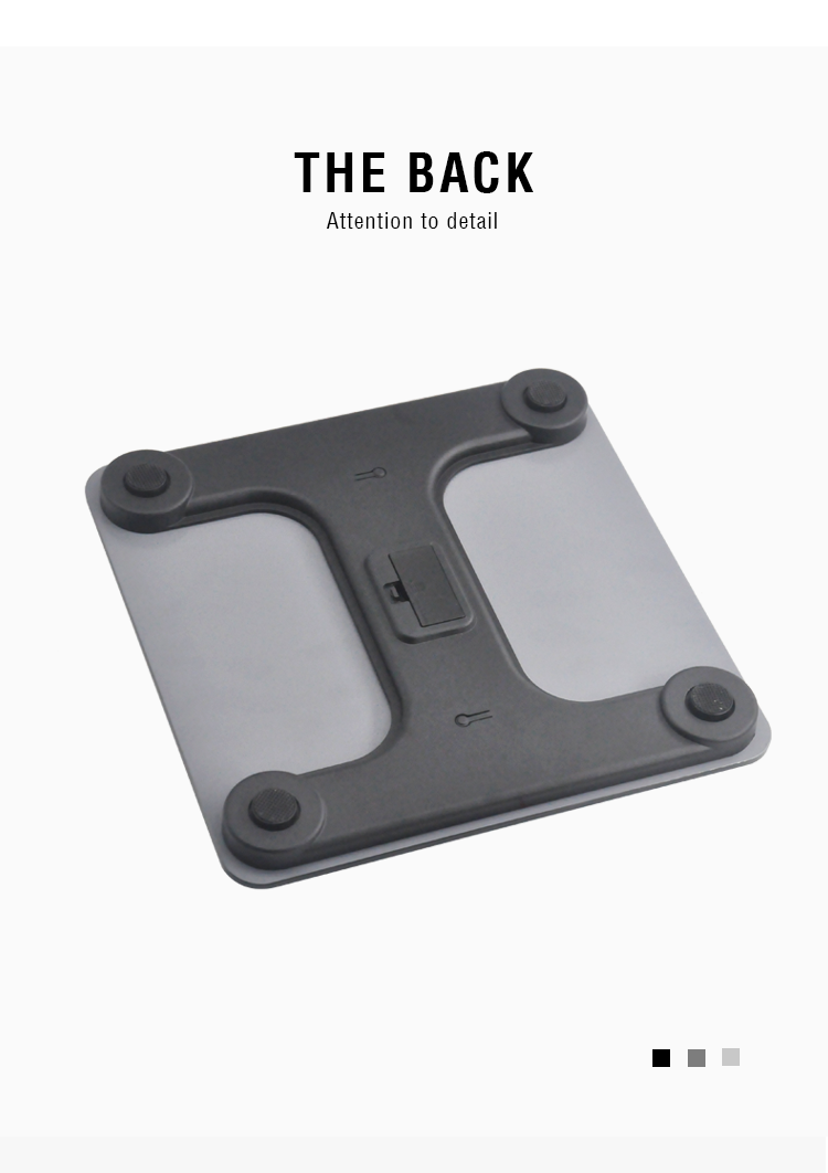 [FF1976-16996] Household solid-color electronic body scale, high-precision body scale, simple and elegant, accurate weighing detail image 4
