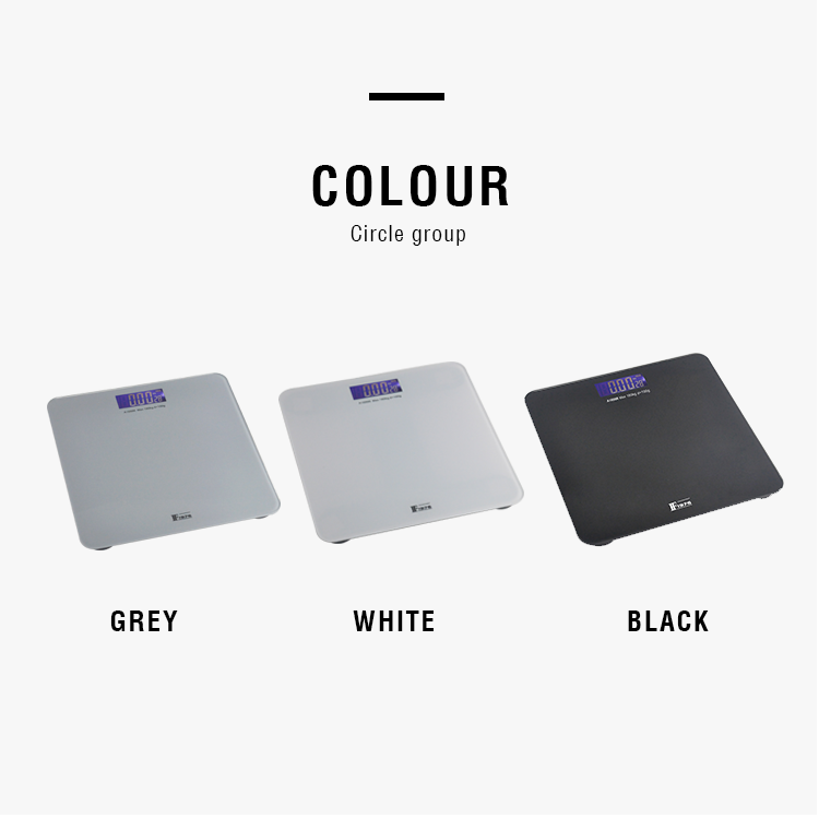 [FF1976-16996] Household solid-color electronic body scale, high-precision body scale, simple and elegant, accurate weighing detail image 3