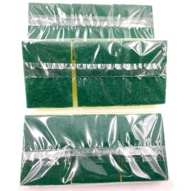Sponge cleaning, high-density dishwashing sponge, household cleaning, kitchen dishwashing cloth, scouring pad, sponge block supplies details Picture