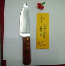 不锈钢厨具 厂家直销 厨房用品 M310-6不锈钢木柄水果刀 切肉刀