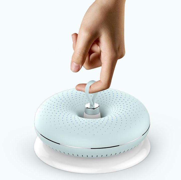 Hydrogen rich immersion pore cleaning vibratory massage waterproof rechargeable washing device