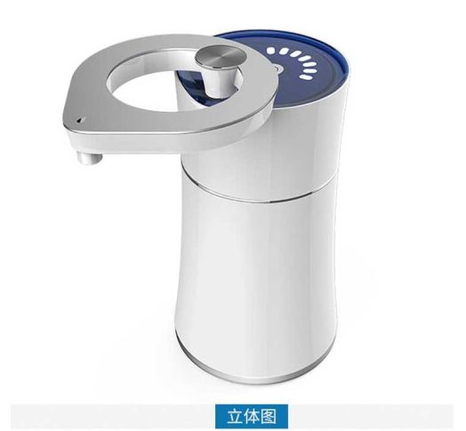 Desktop portable household smart water purifier, countertop no installation required, direct drinking and purification integrated machine, small appliance, 4.5L large capacity single-cylinder water machine, four-stage filtration, white Application Scenario