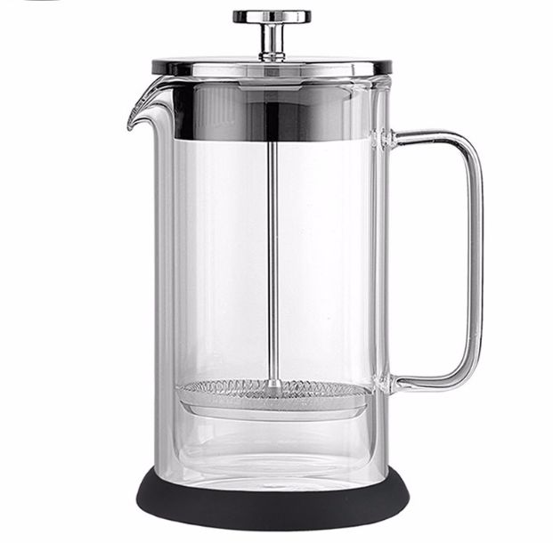 350ml Double tumbler coffee pot press pot Hot water bottle high borosilicate Pyrex glass 304 filter device
