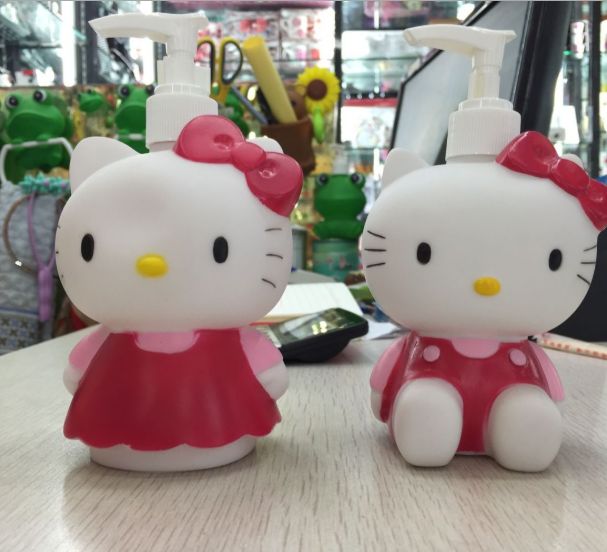 Daily necessities cartoon bottles, hand sanitizer bottles, shampoo bottles, bath bottles, best-selling cartoon bottles details Picture