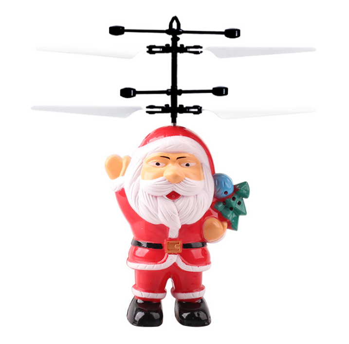 圣诞老人感应飞行器玩具圣诞节热卖玩具儿童礼物详情图1