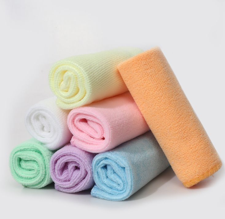 Microfiber towel Giveaway square Clean small square square Specification drawing