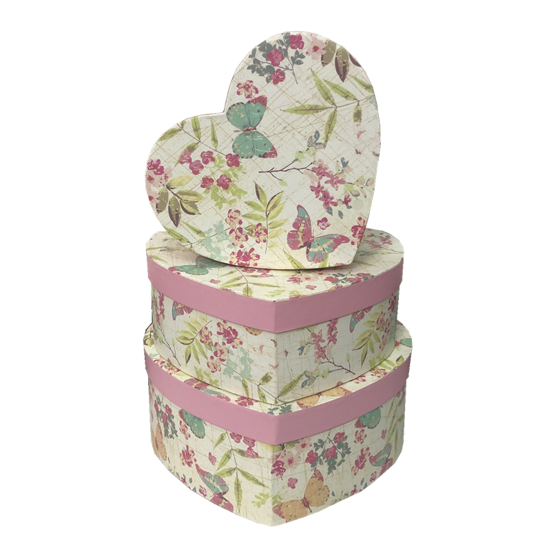 New 3-piece heart-shaped gift box detail image 10