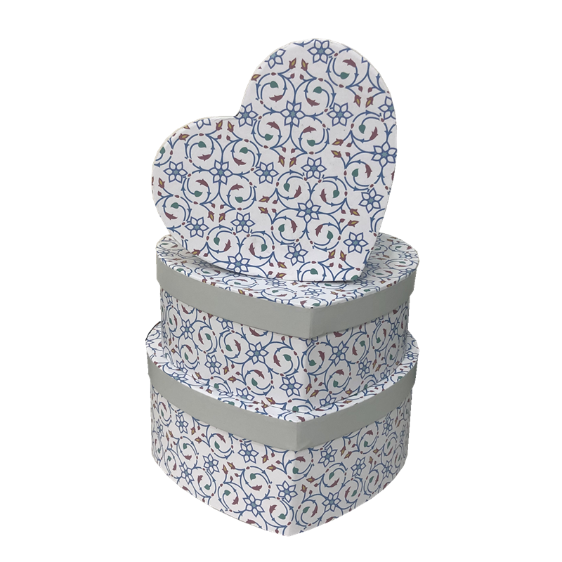 New 3-piece heart-shaped gift box detail image 5