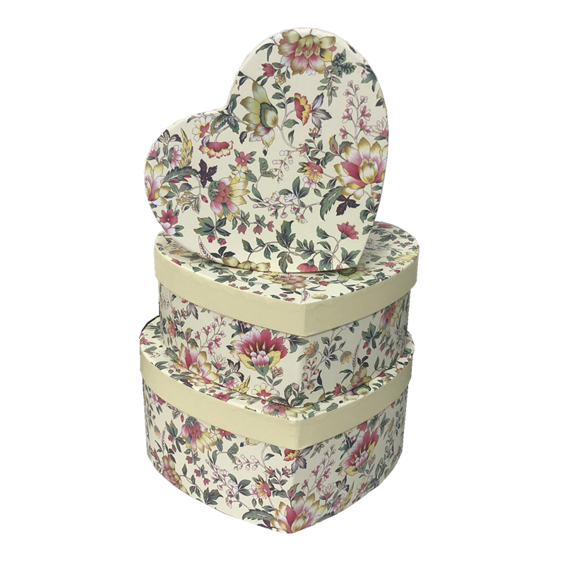 New 3-piece heart-shaped gift box detail image 11