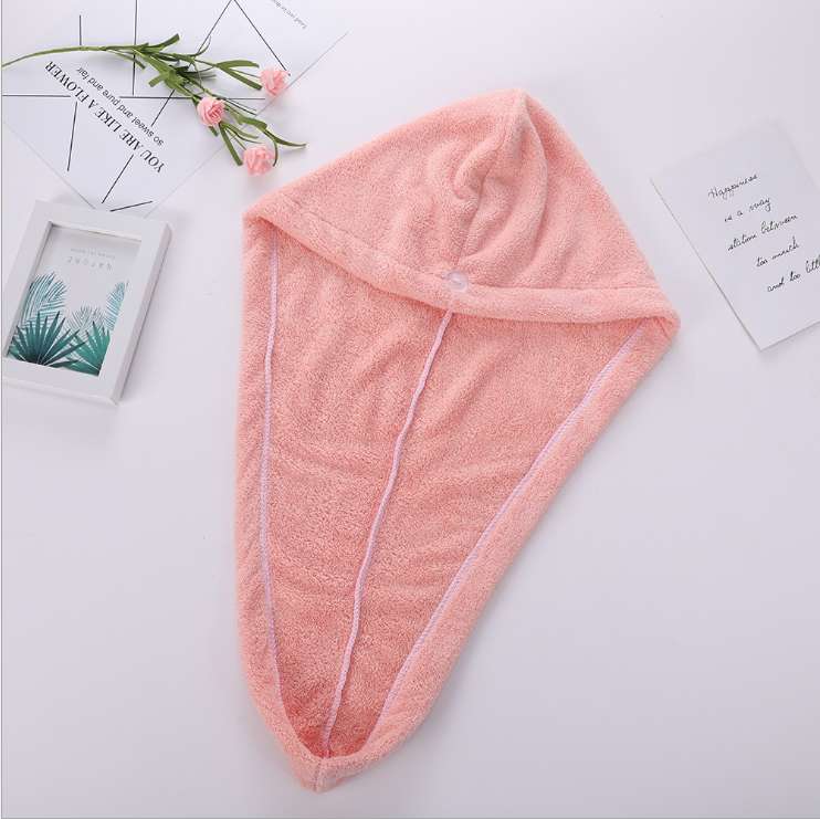 干发帽/三角干发帽/加厚白底实物图