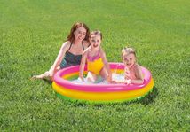 原装 INTEX57412 荧光三环充气水池 婴儿游泳池 海洋球池