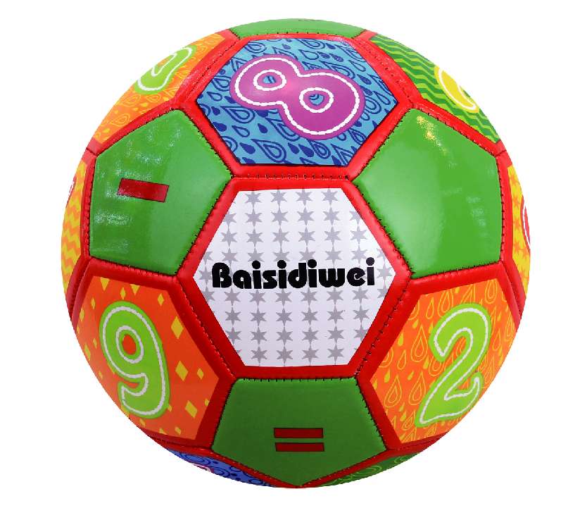 No. 2 new digital sports outdoor football supplies Football Besdiwei pvc football