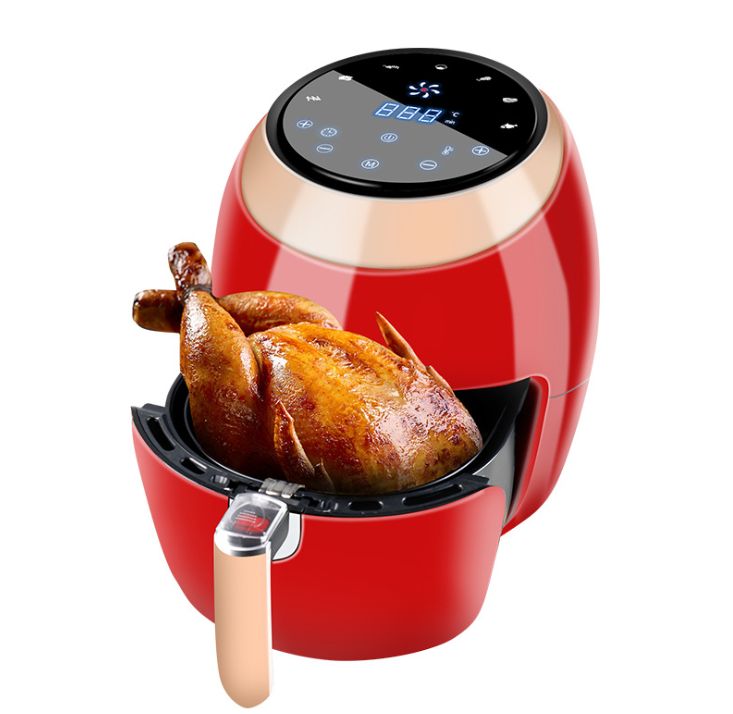 Air fryer for home air fryer Intelligent oil smoke free electric fryer touch screen chip machine Taiwan 110v
