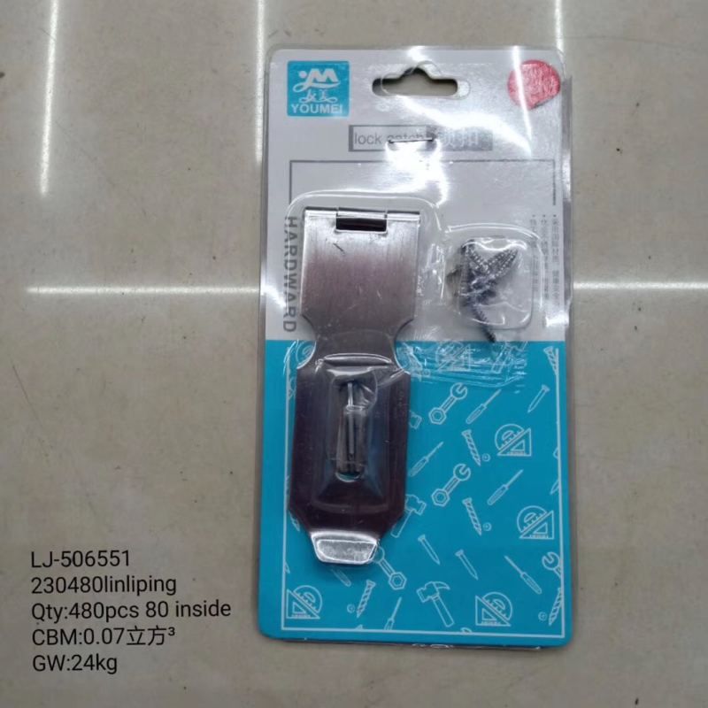 门窗五金配件 不锈钢挂锁锁扣门扣 木门橱柜锁扣