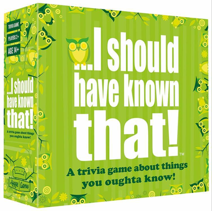 亚马逊新款I Should Have Known That! Trivia Game 游戏牌纸牌详情图2