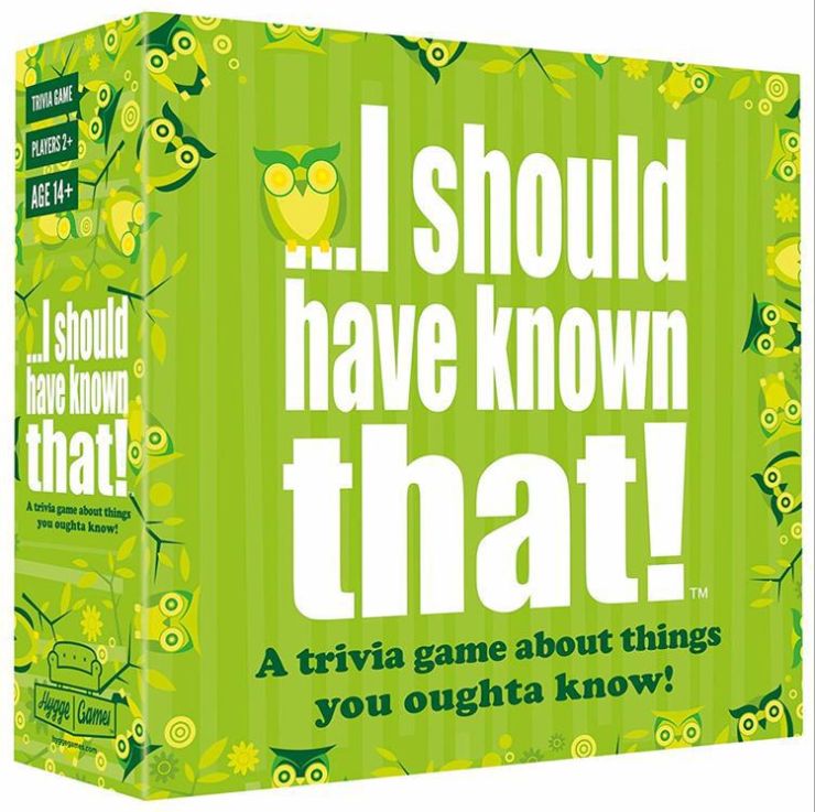 亚马逊新款I Should Have Known That! Trivia Game 游戏牌纸牌细节图
