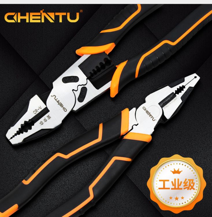 Tiger Pliers, industrial-grade labor-saving hand pliers, multi-functional wire pliers for electricians, tiger mouth pliers, universal wire pliers, 9 inches Application Scenario
