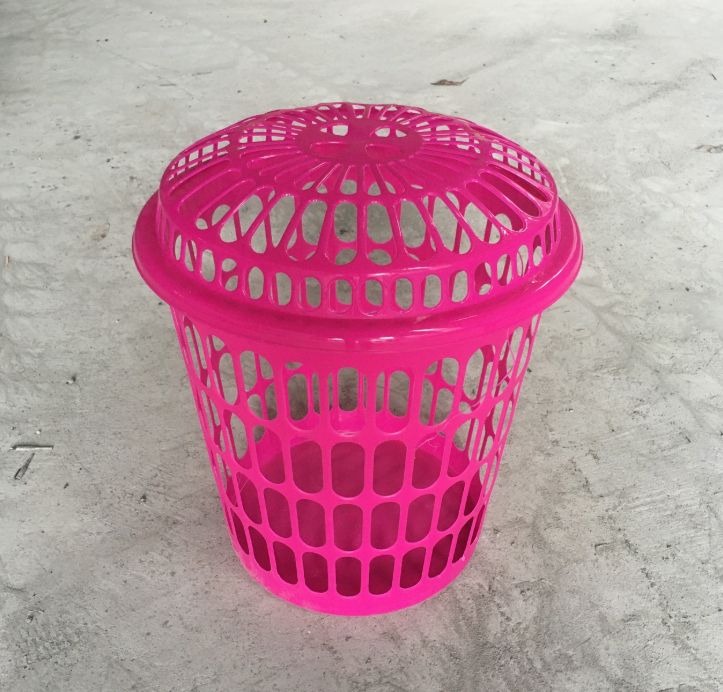 Plastic storage basket Laundry basket Laundry basket