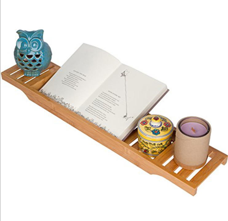 竹制简易浴室浴缸架 浴缸置物架红酒架竹制工艺品详情图3