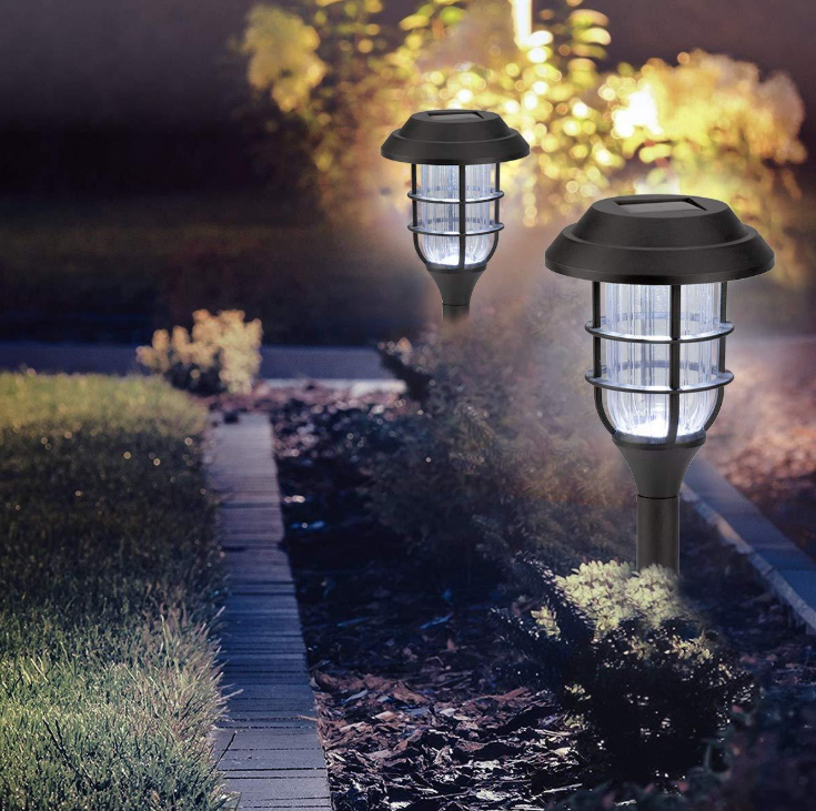 新款太阳能草坪灯 户外防水太阳能插地灯 庭院装饰灯氛围灯详情6