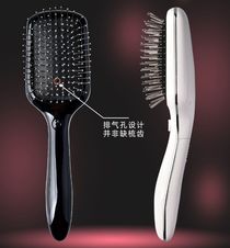 Metal electric massage comb Head magnetic therapy air cushion comb Scalp care Vibrating comb electric comb