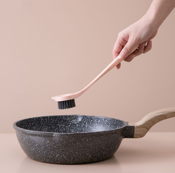 小蛮腰可加液长柄锅刷家用刷锅神器厨房洗锅洗碗清洁刷子除垢油污
