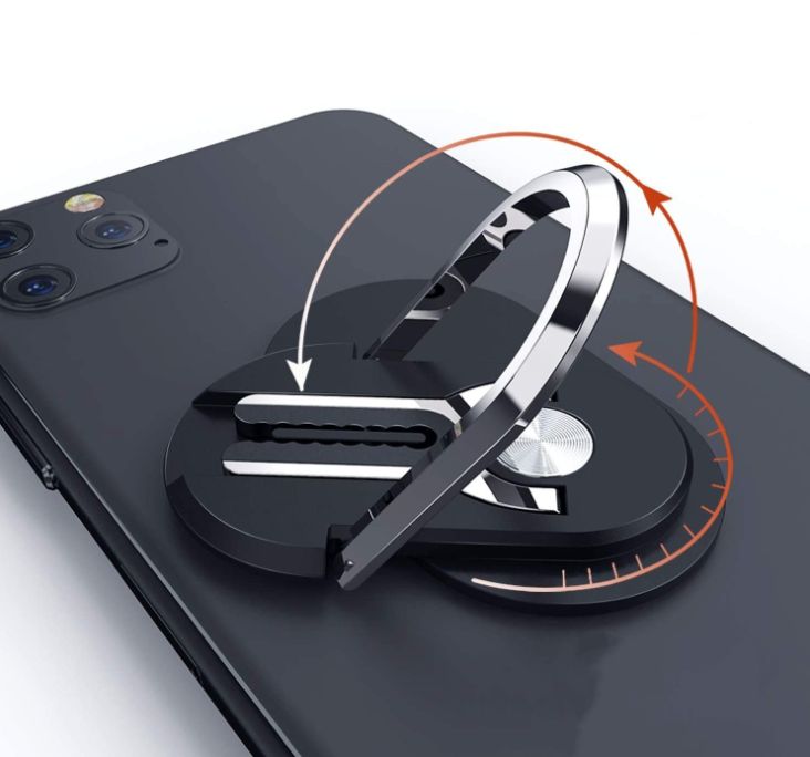 2-in-1 mobile phone ring bracket General air outlet car buckle mobile phone ring bracket