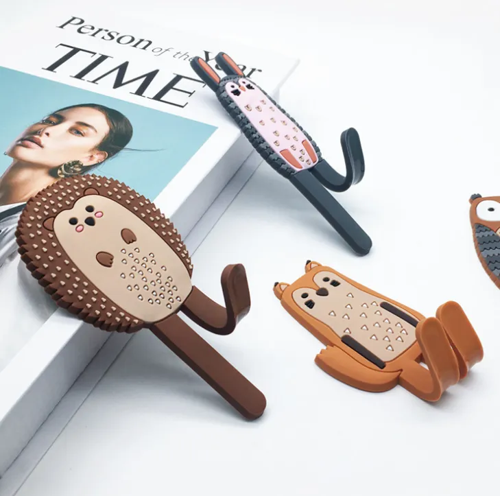 Nordic animal refrigerator stickers, strong magnetic hooks, creative traceless magnets for daily household use detail image 2