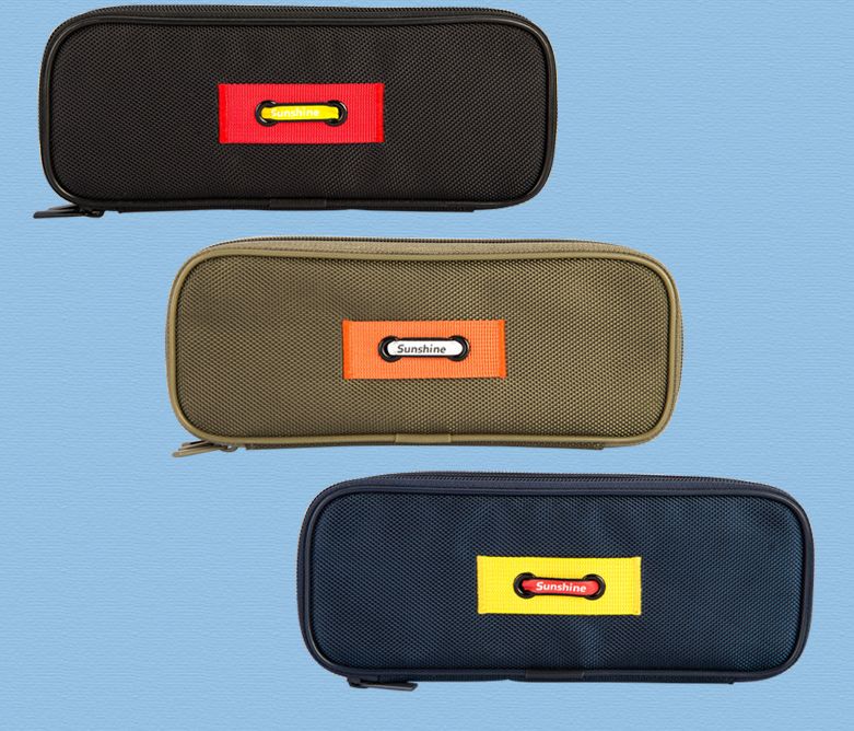 Large capacity pencil case for middle and high school students pencil case for men simple elementary school students pencil case multi-functional stationery case for children pencil case pen case for men and women